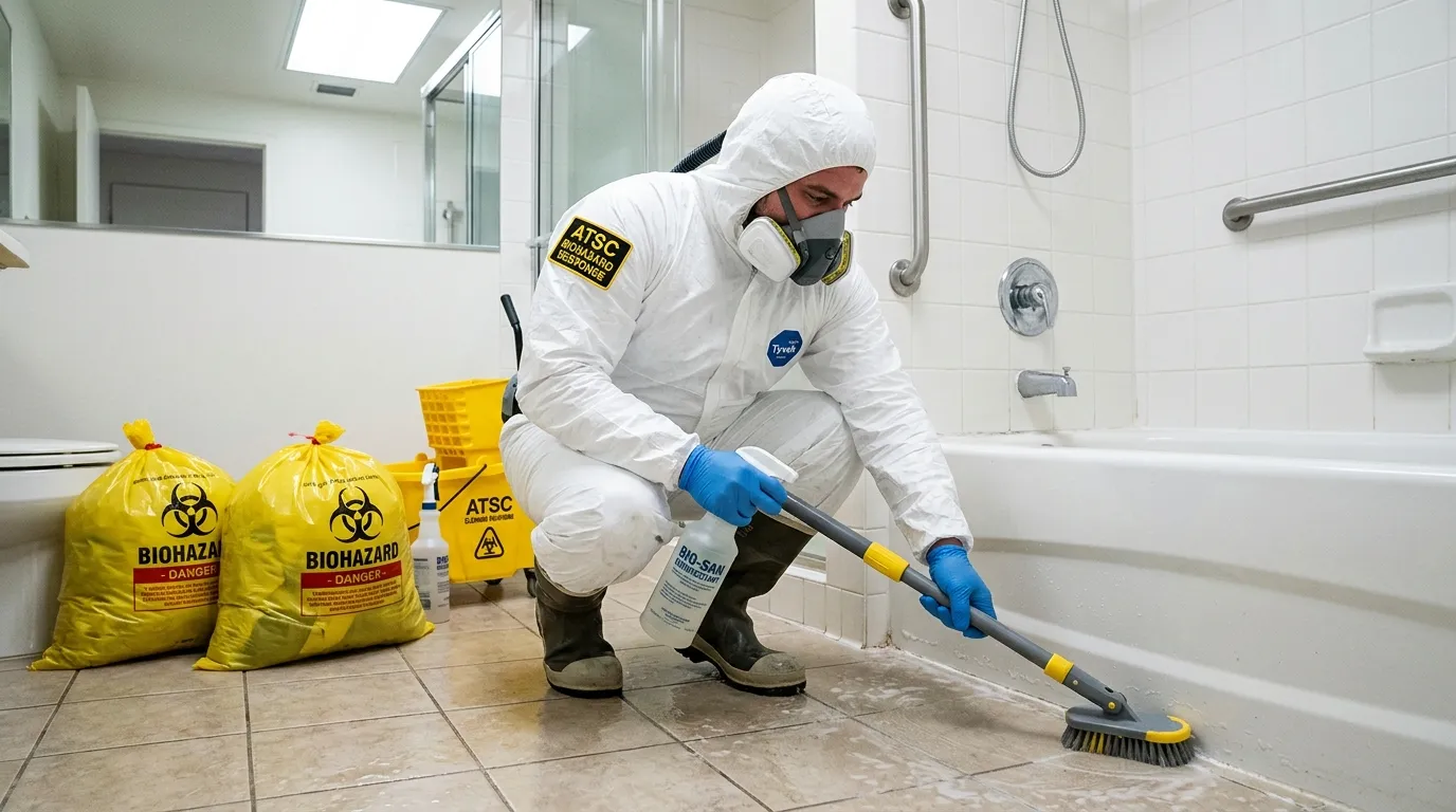 Decontamination equipment deployed for Blood Cleanup in San Pablo